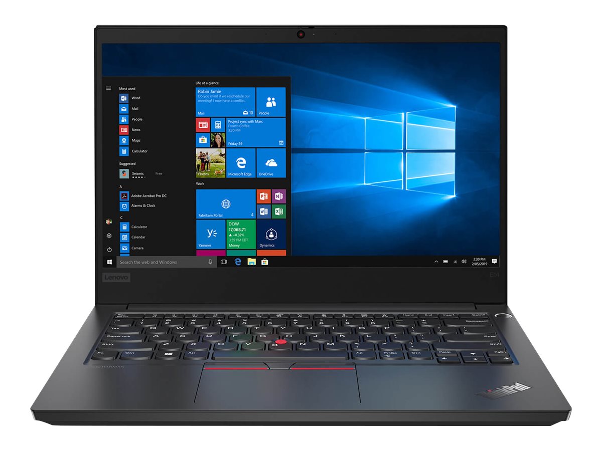 LENOVO THINKPAD E14 – Intel Core i7 -12è génération- 8Go RAM – 512Go disque dur – Ecran 14 pouces